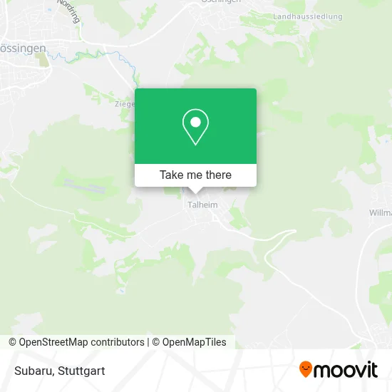 Subaru map