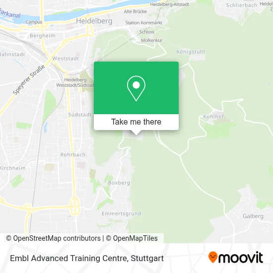 Embl Advanced Training Centre map