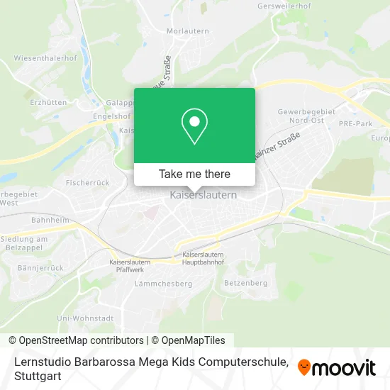 Lernstudio Barbarossa Mega Kids Computerschule map