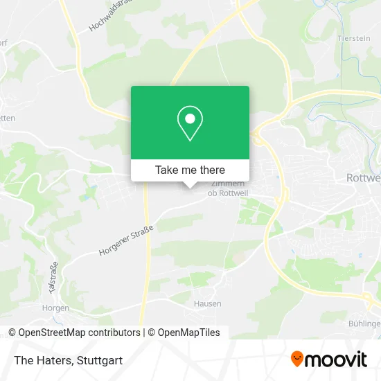 The Haters map