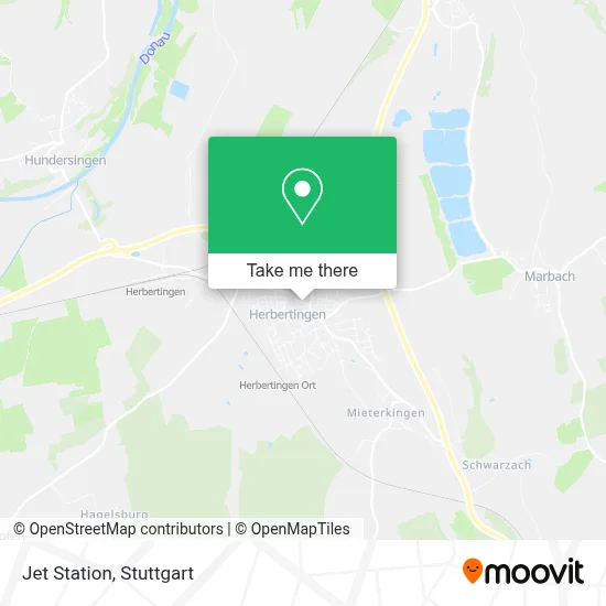 Jet Station map