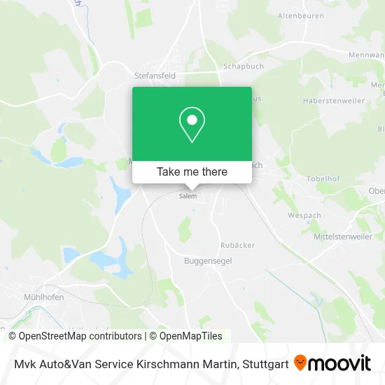 Mvk Auto&Van Service Kirschmann Martin map