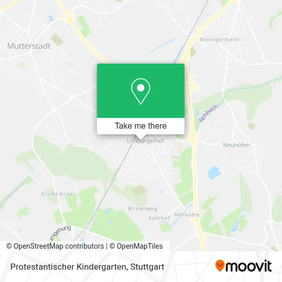 Protestantischer Kindergarten map