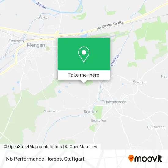Nb Performance Horses map