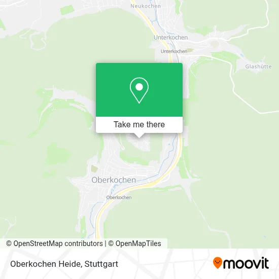 Oberkochen Heide map