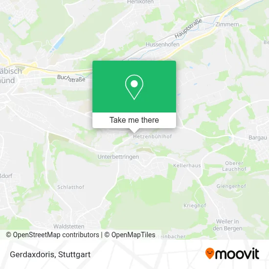 Gerdaxdoris map