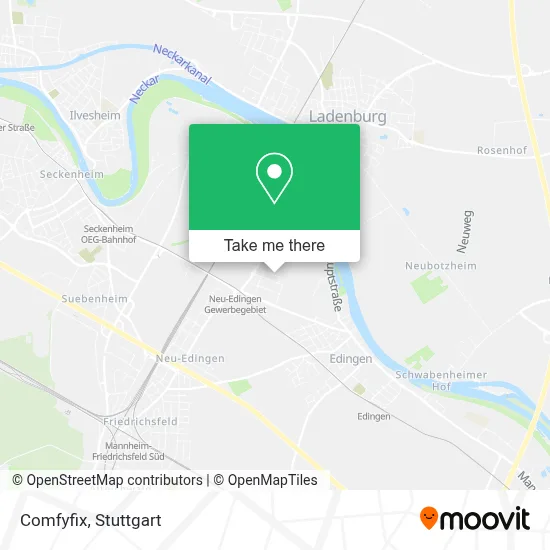Comfyfix map