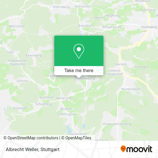 Albrecht Weller map