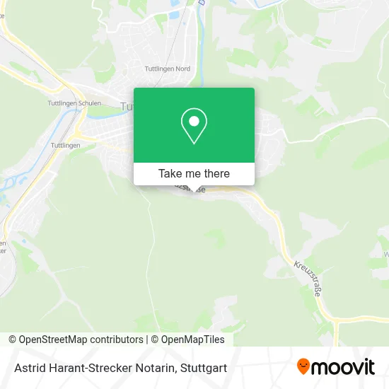 Astrid Harant-Strecker Notarin map