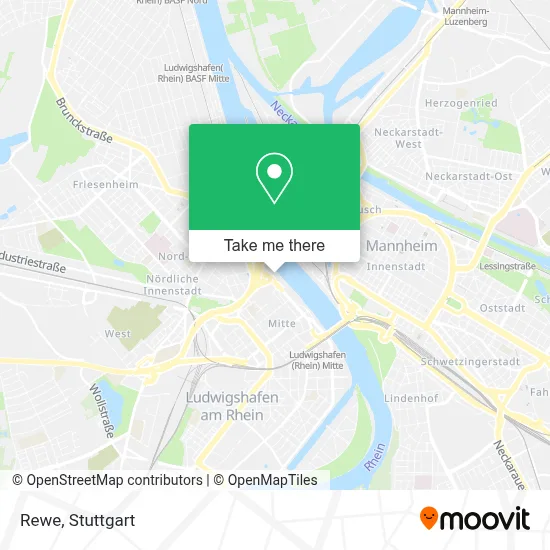 Rewe map