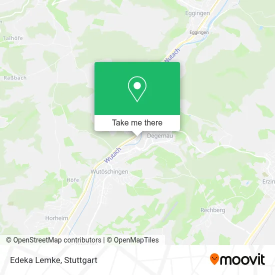 Edeka Lemke map