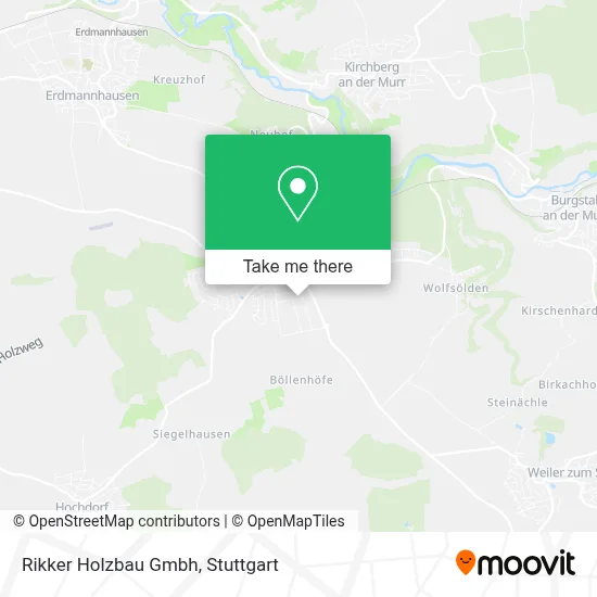 Rikker Holzbau Gmbh map