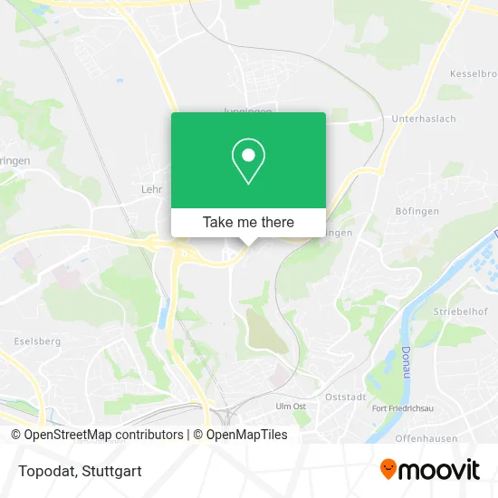 Topodat map
