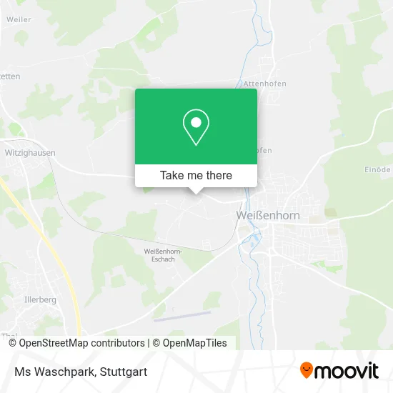 Ms Waschpark map