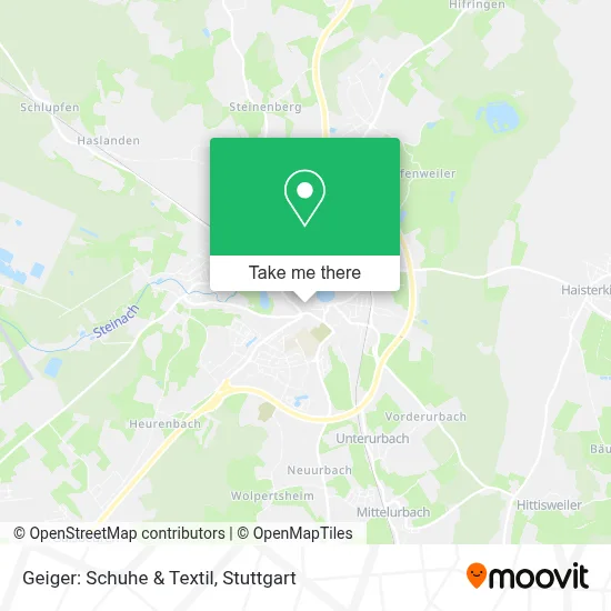 Geiger: Schuhe & Textil map