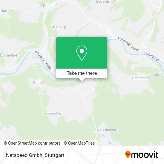 Netspeed Gmbh map