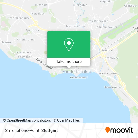 Smartphone-Point map