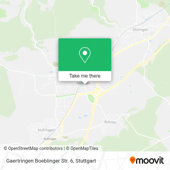 Gaertringen Boeblinger Str. 6 map