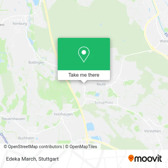 Edeka March map