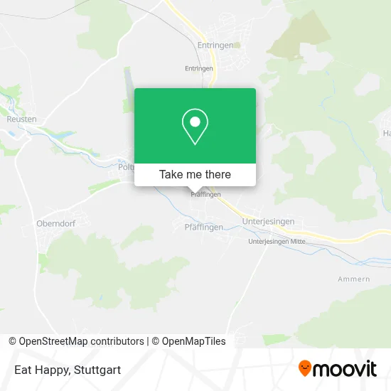 Eat Happy map