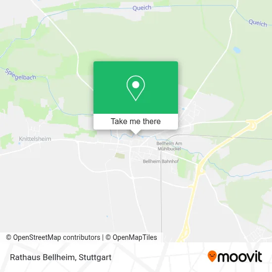 Rathaus Bellheim map