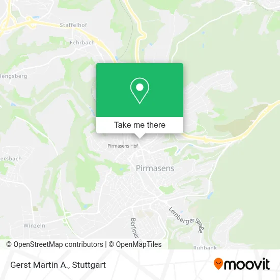 Gerst Martin A. map