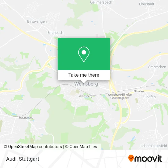 Audi map