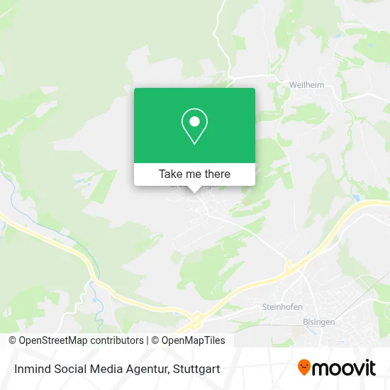 Inmind Social Media Agentur map