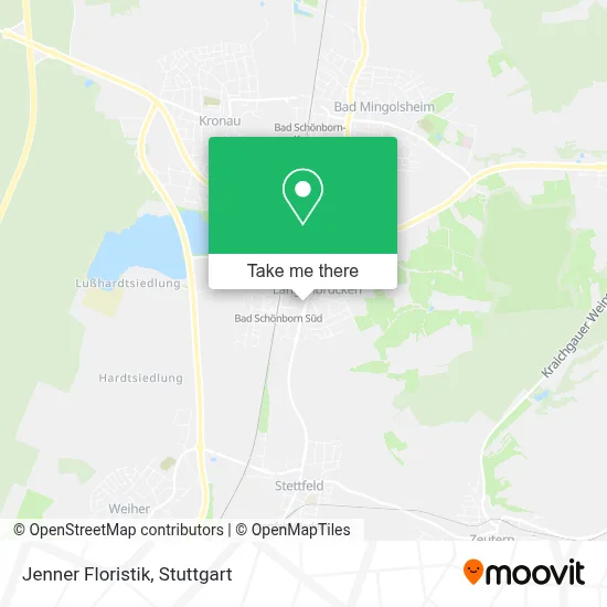 Jenner Floristik map