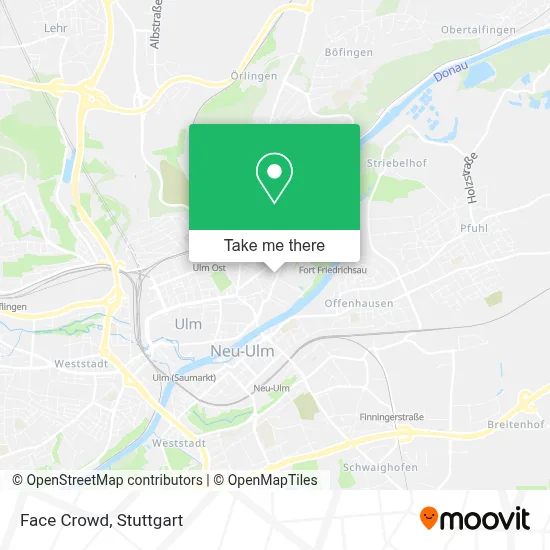 Face Crowd map