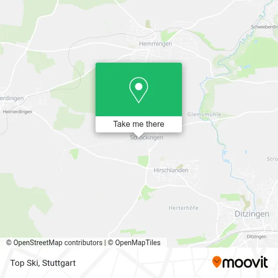 Top Ski map