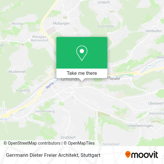 Gerrmann Dieter Freier Architekt map