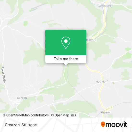 Creazon map