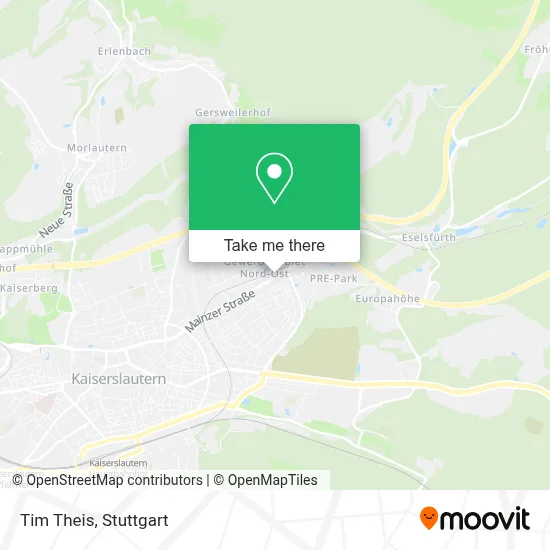 Tim Theis map