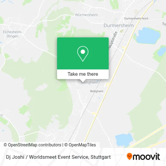 Dj Joshi / Worldsmeet Event Service map