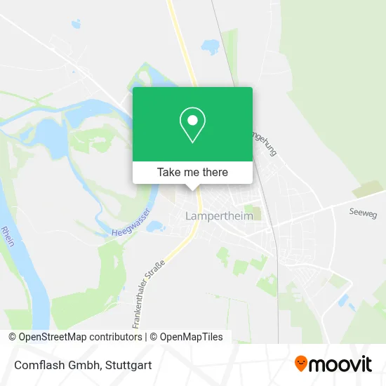 Comflash Gmbh map