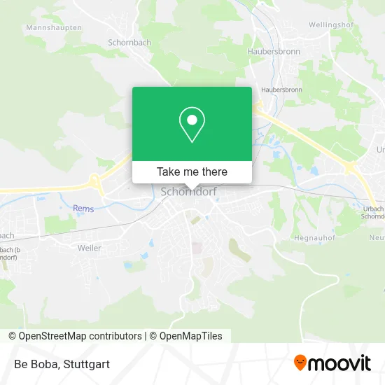 Be Boba map