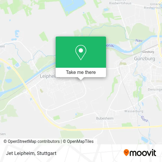 Jet Leipheim map