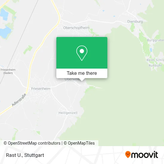 Rast U. map