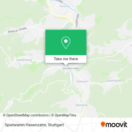 Spielwaren Hasenzahn map
