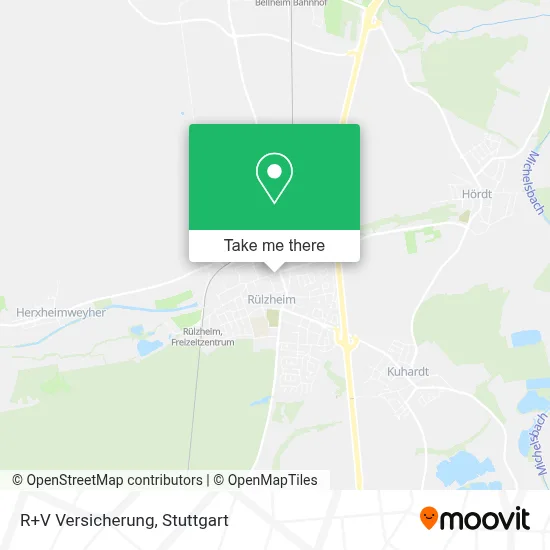 R+V Versicherung map