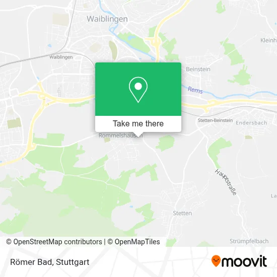 Römer Bad map