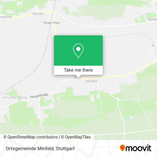 Ortsgemeinde Minfeld map