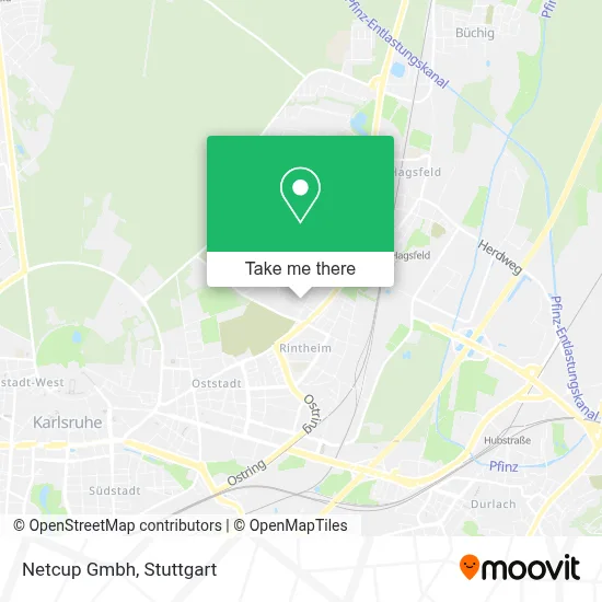 Netcup Gmbh map