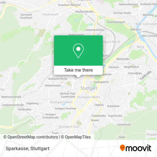 Sparkasse map