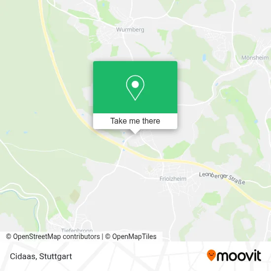 Cidaas map
