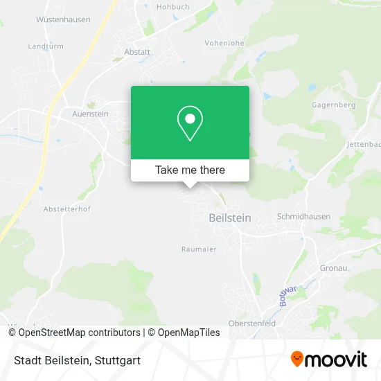 Stadt Beilstein map