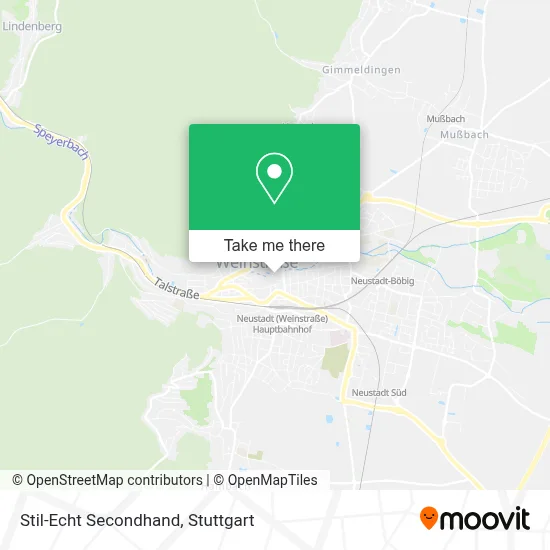 Stil-Echt Secondhand map