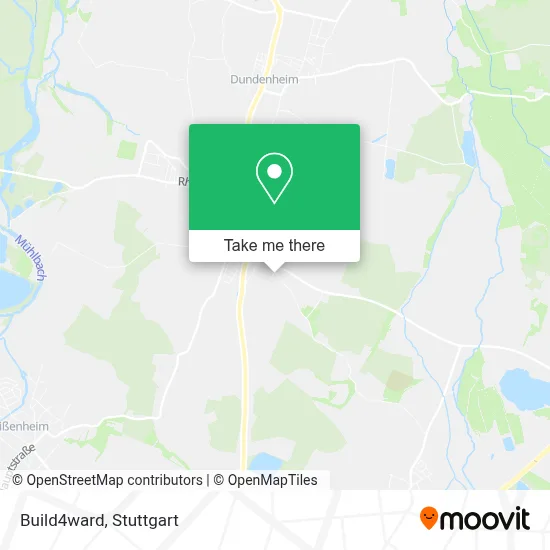 Build4ward map