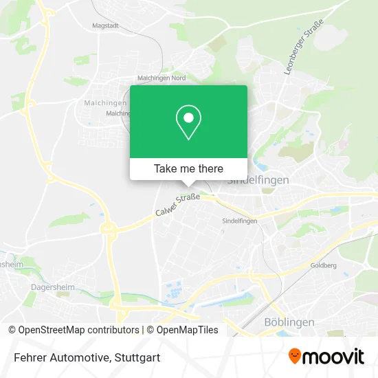 Fehrer Automotive map